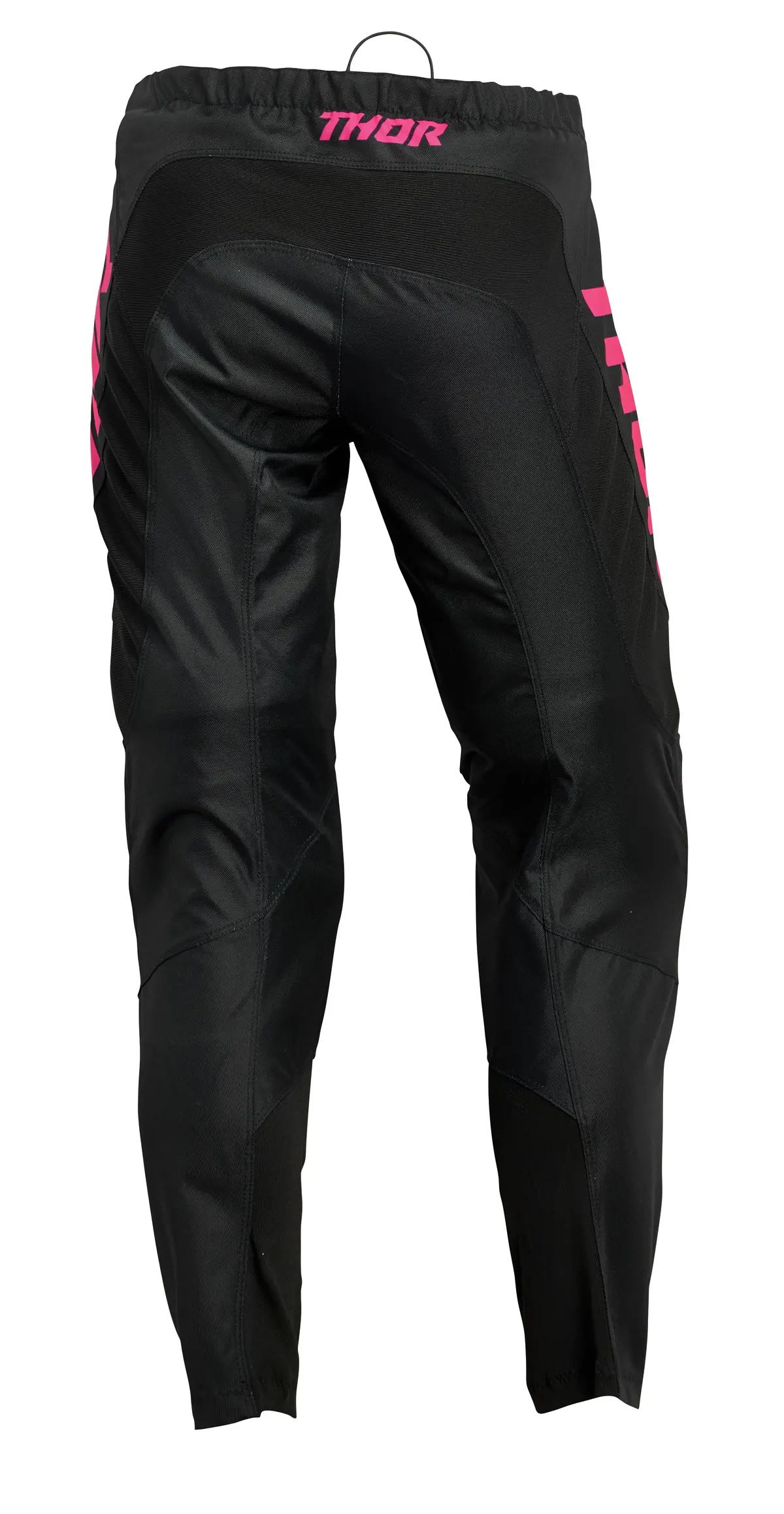 2024 Thor Racing Women's Minimal Sector Black/Flo Pink Gear Combo 5