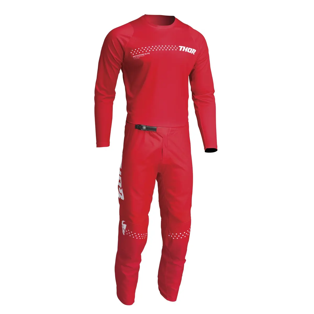 2024 Thor Racing Adult Minimal Sector Red Gear Combo 1