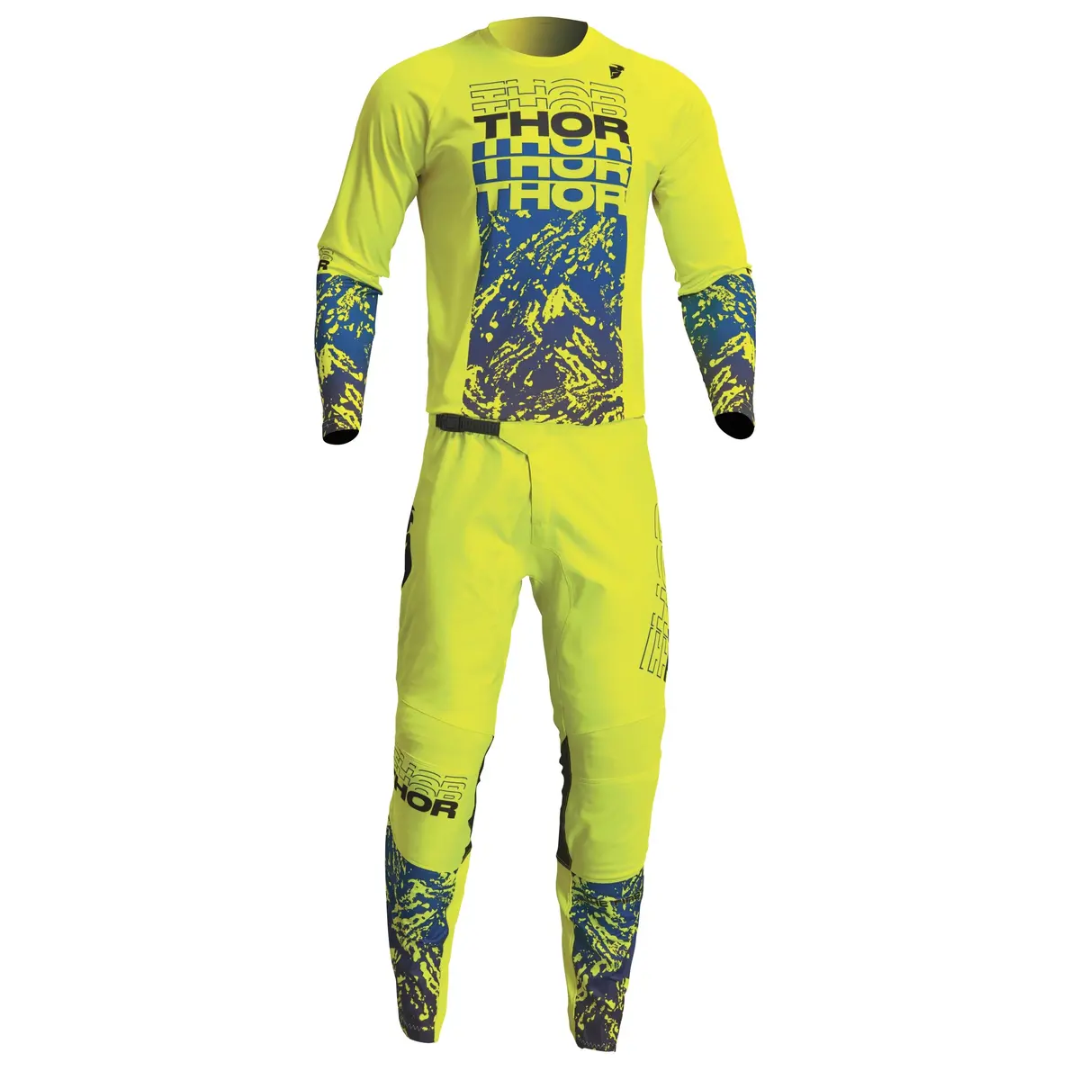 2023 Thor Sector Atlas Acid/Blue Gear Combo 1