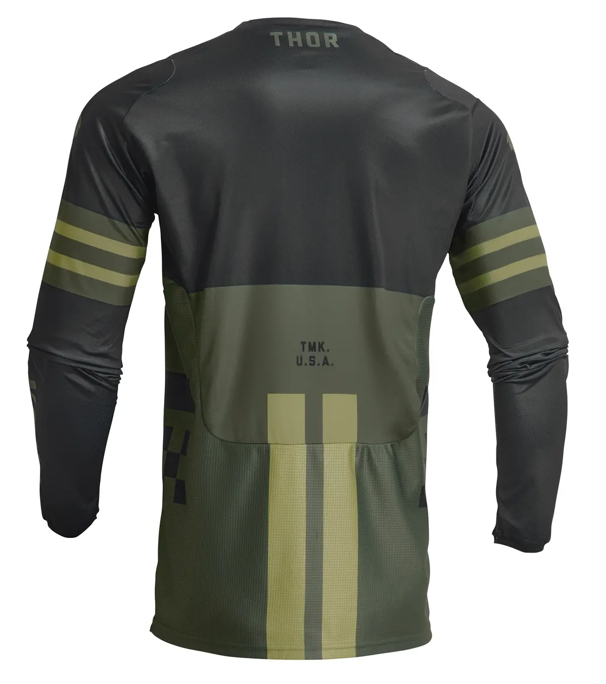2024 Thor Youth Pulse Combat Army/Black Gear Combo 4