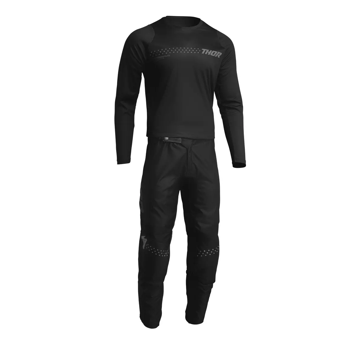 2024 Thor Racing Youth Minimal Sector Black Gear Combo 1