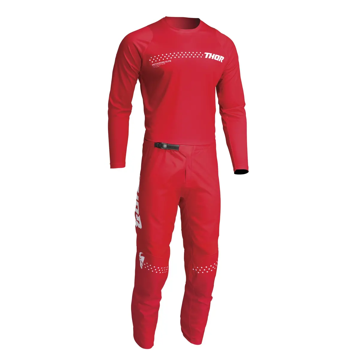 2024 Thor Racing Youth Minimal Sector Red Gear Combo 1