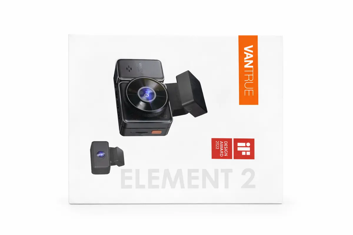 Venture Elment 2 Dash Camera Front And Back Cameras 1