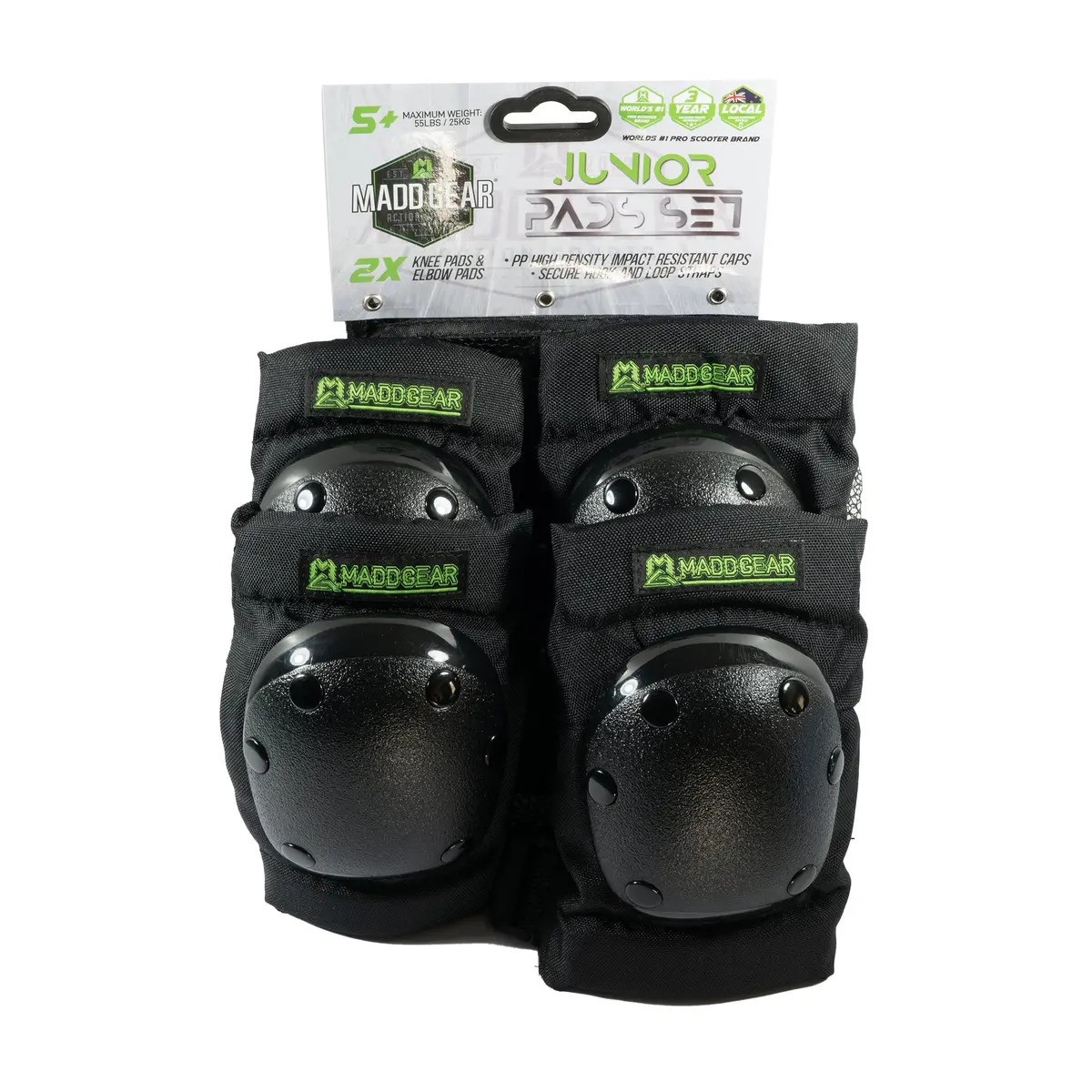 Madd Carve Protective Junior Pads (Knee & Elbow) - Medium 1