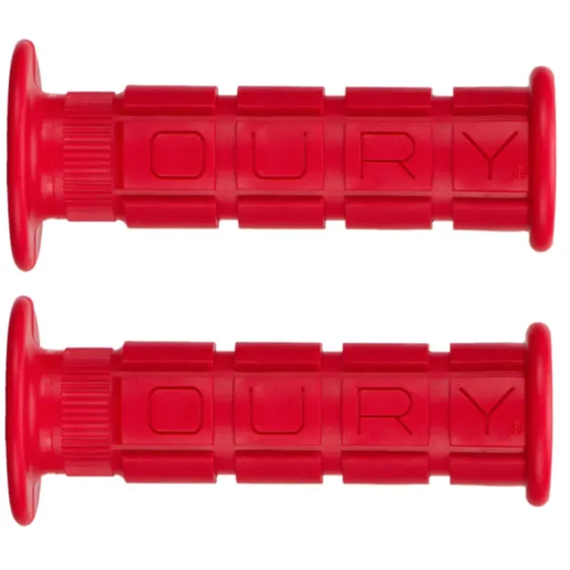 Oury Flanged Grips Red 1