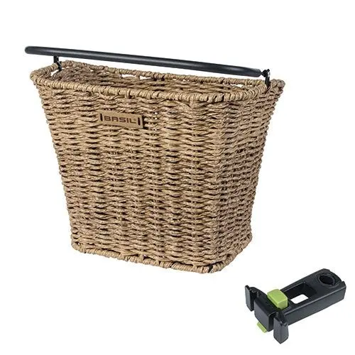 Basil - Bremen Rattan Look Basket With Ahead Stem Holder 2