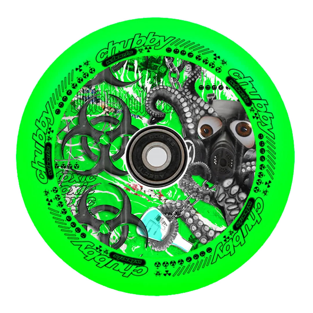 Chubby 110Mm Lab Wheel Toxic Green 1