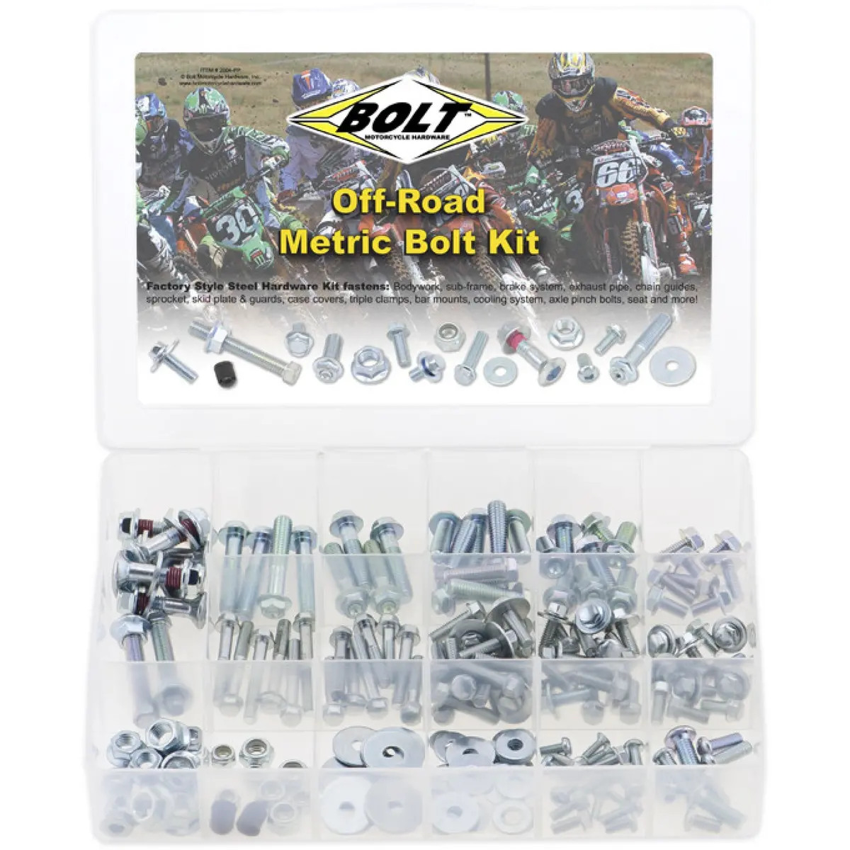 Bolt Motorcycle Offroad Metric Bolt Kit 1