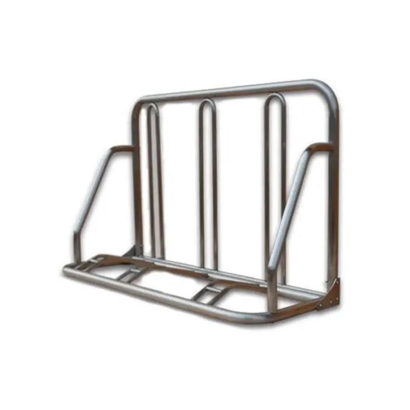 Willworx Stainless Steel Superack 3-Bike Stand 1
