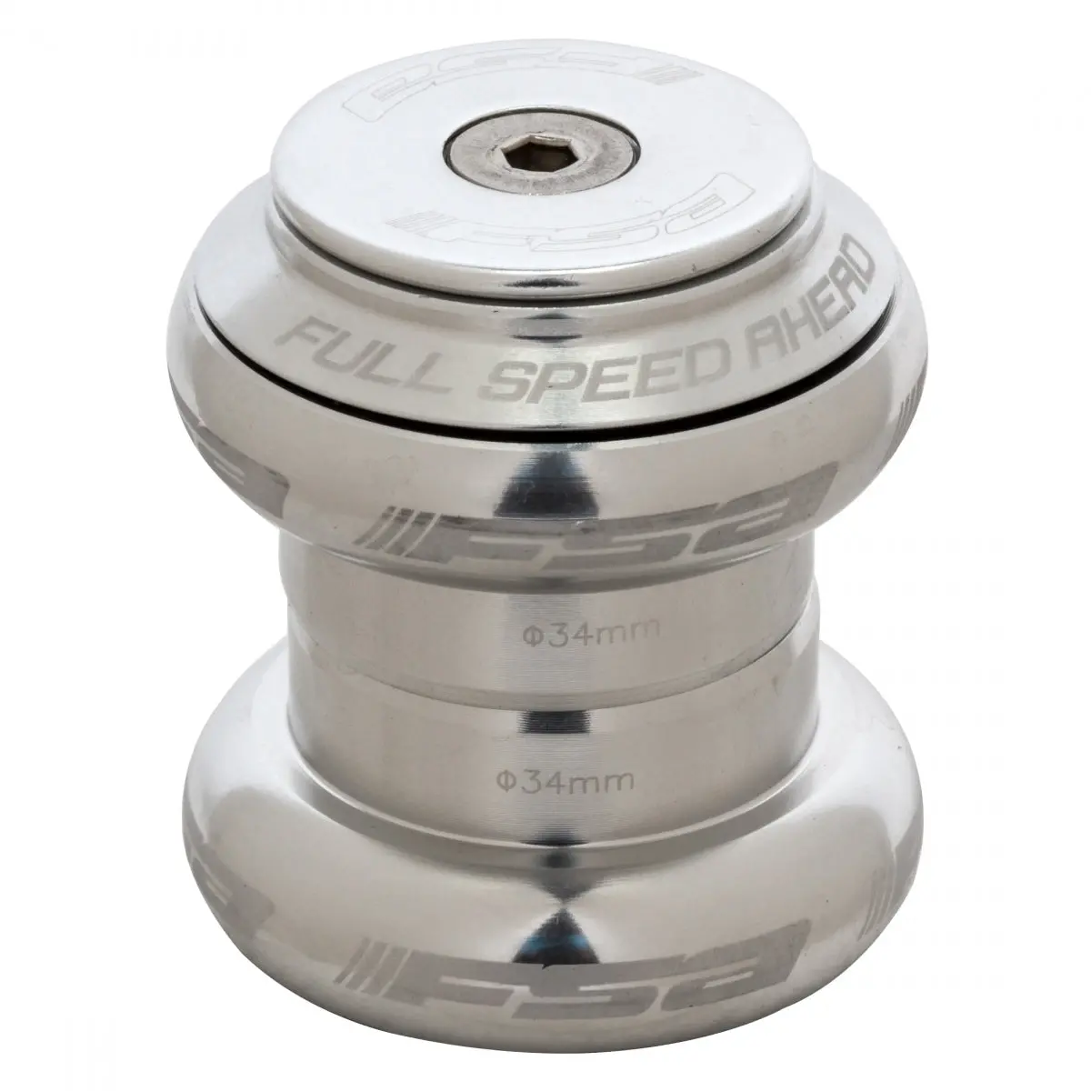 Fsa Orbit X Threadless Headset 1 1/8 Inch Silver 1