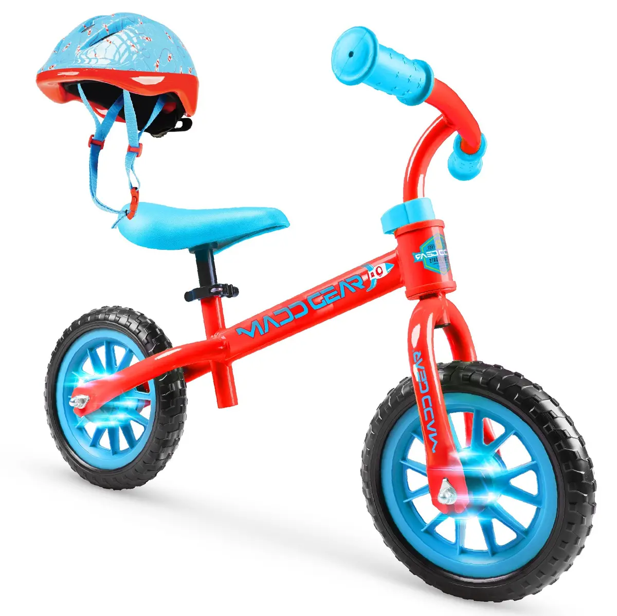 Madd Gear My 1St Zbike Light Up Wheel Combo Red Blue 1
