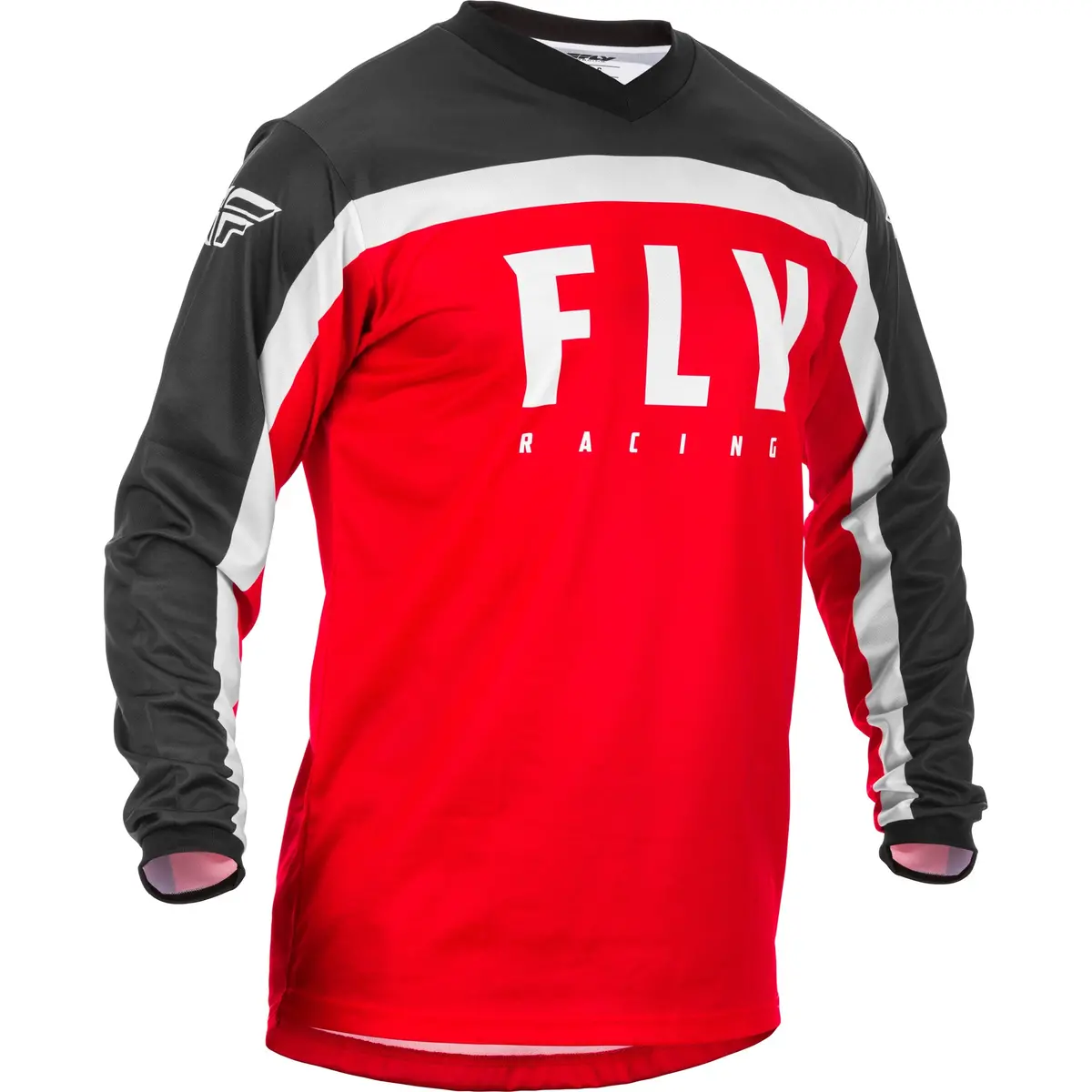 2020 Fly Racing F-16 Red/Black/White Jersey - Youth 1