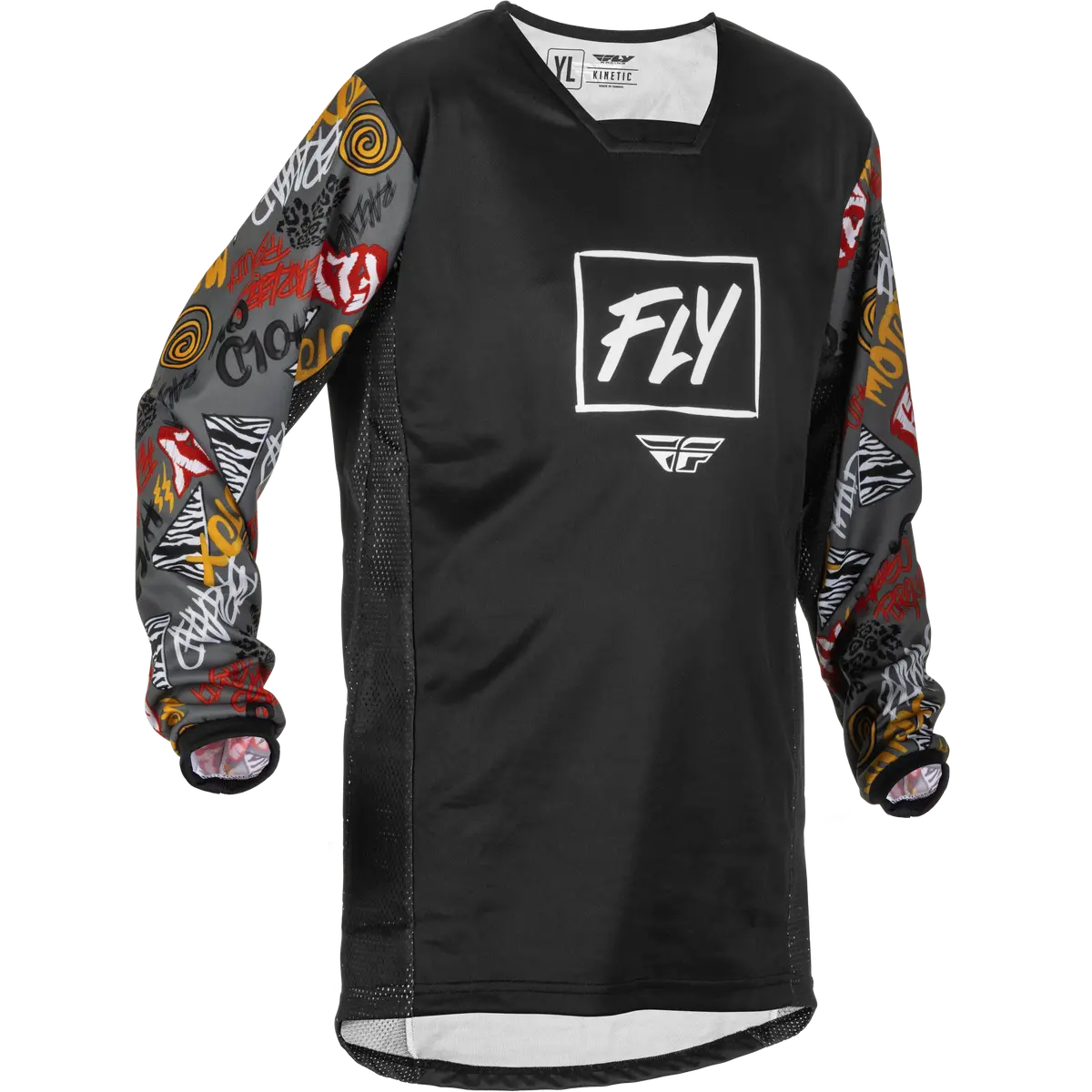 2022 Fly Racing Youth Kinetic Rebel Jersey 1