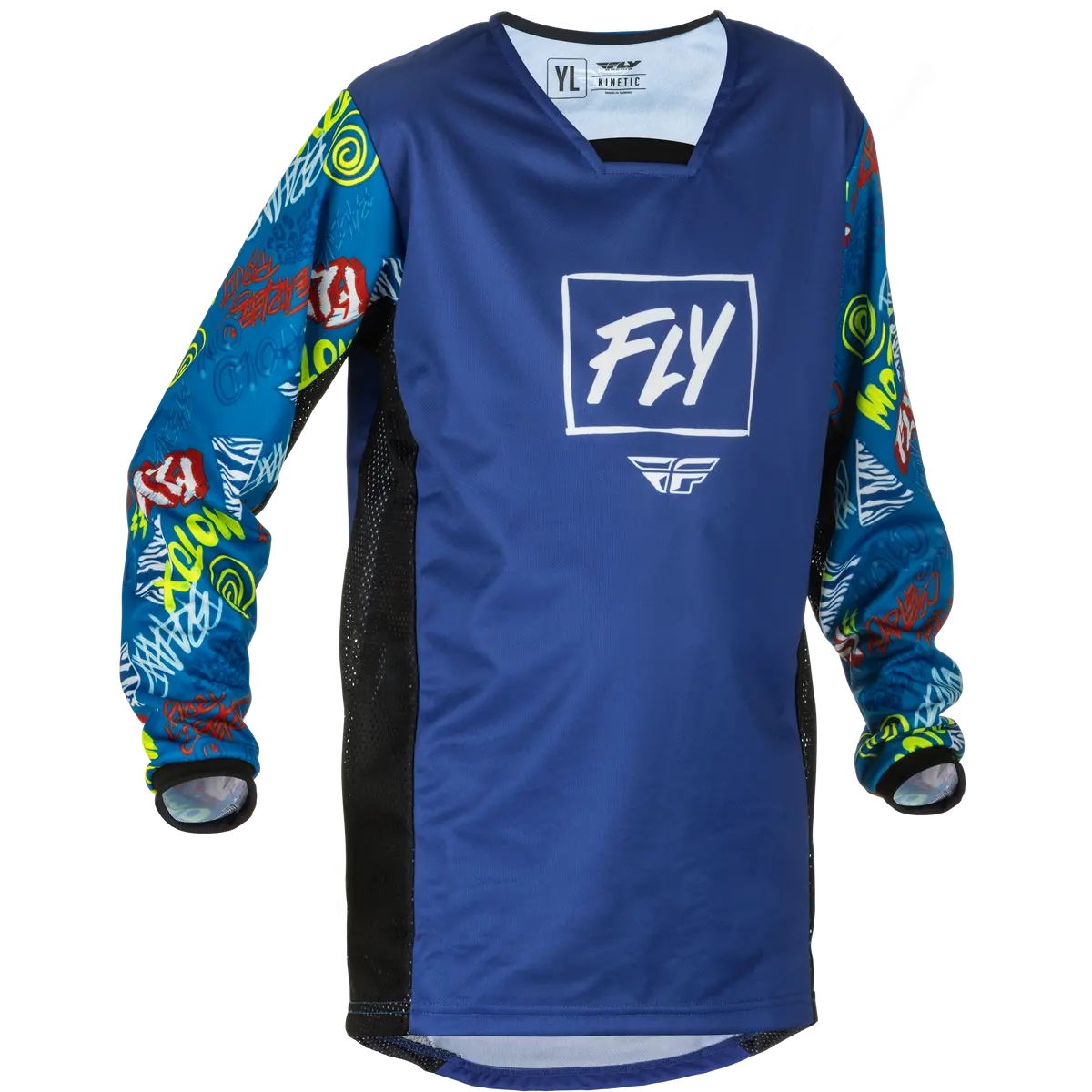 Fly Racing Kinetic Rebel Youth Motocross Jersey – 2022 - Image 5