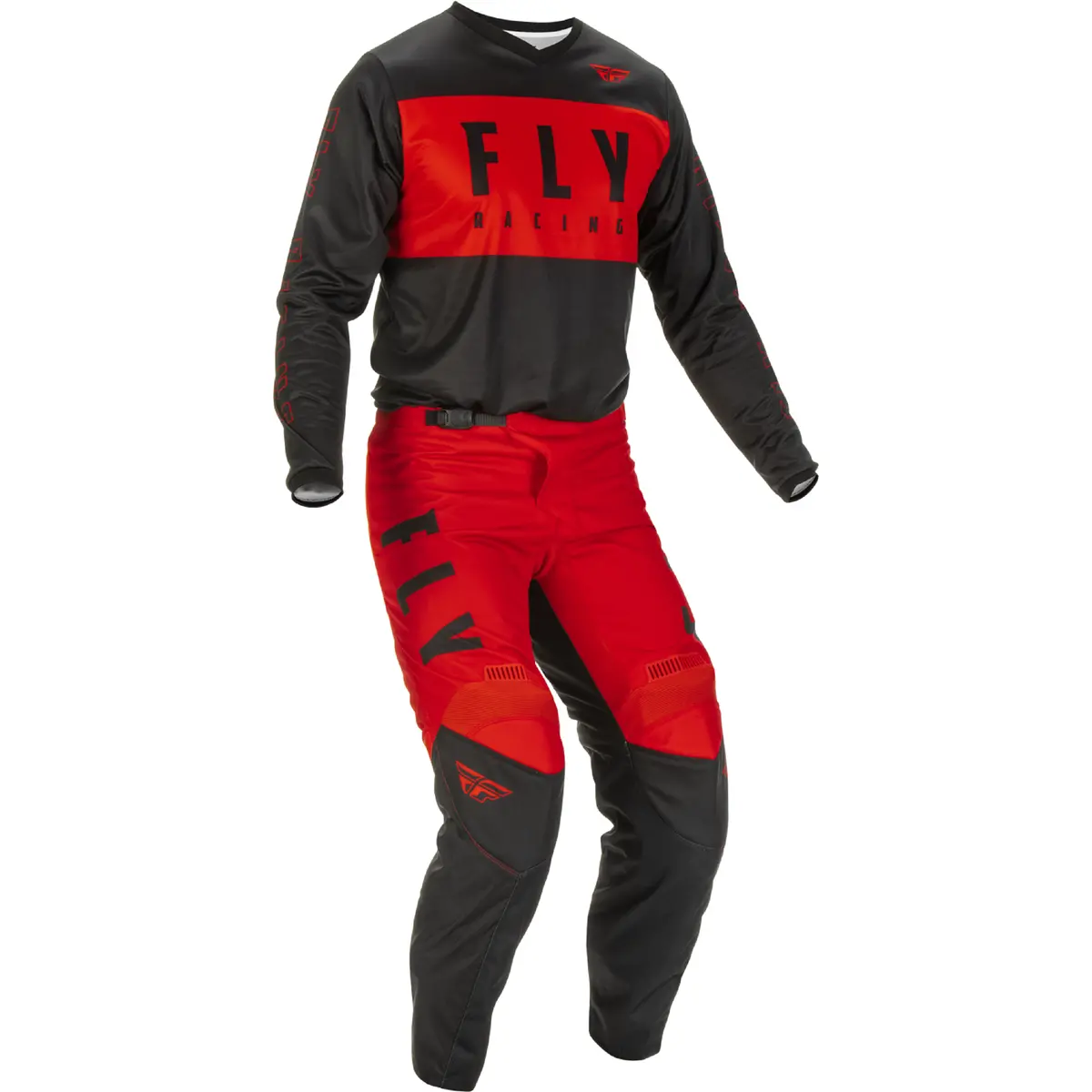2022 Fly Racing Adult Red/Black F-16 Gear Combo 1
