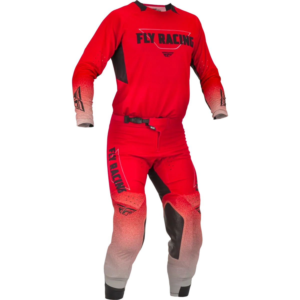 2023 Fly Racing Adult Evolution Dst Red/Grey Gear Combo 1