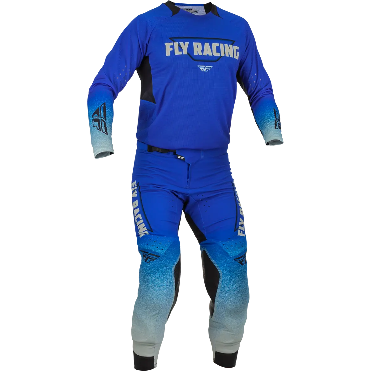 2023 Fly Racing Adult Evolution Dst Blue/Grey Gear Combo 1