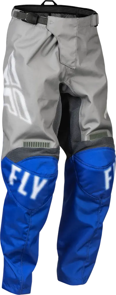 2024 Fly Racing Youth F-16 Grey/Blue Gear Combo 4