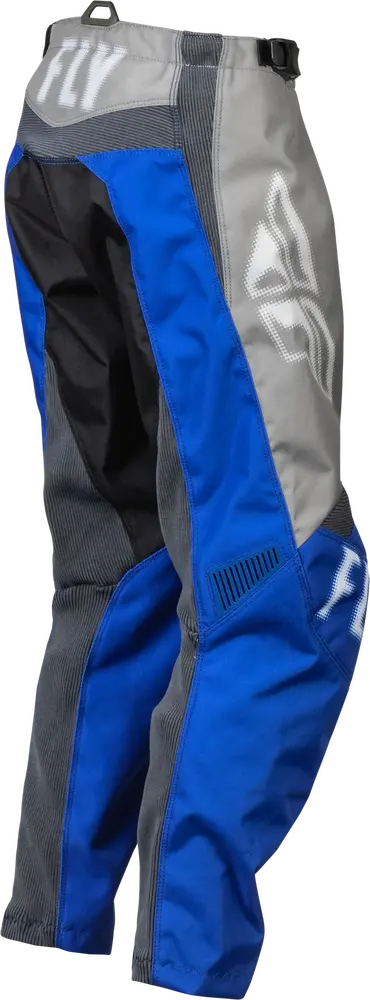 2024 Fly Racing Youth F-16 Grey/Blue Gear Combo 5