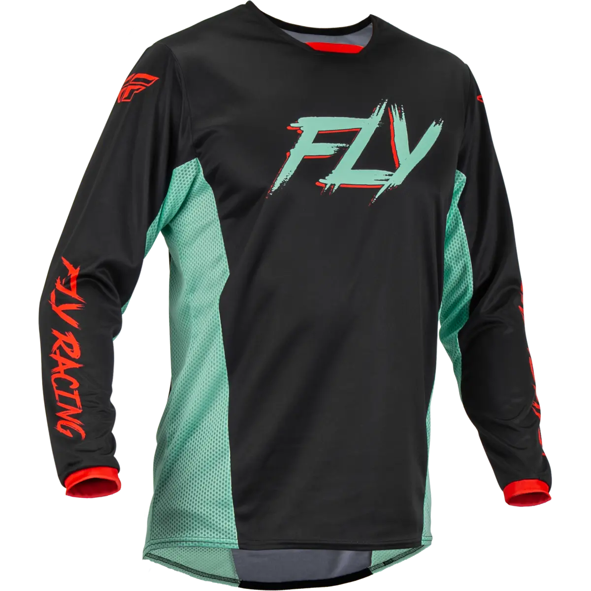 2023 Fly Racing Adult Kinetic S.E. Rave Jersey 1