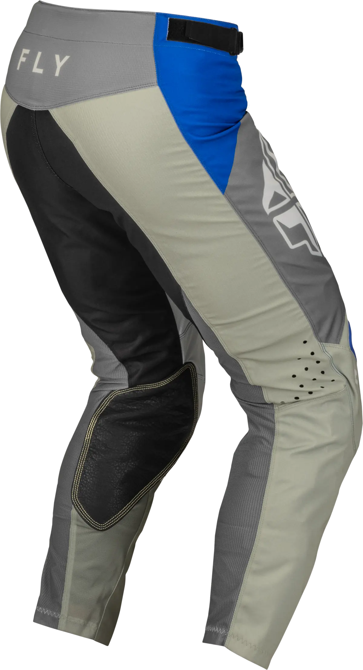 2023 Fly Racing Adult Kinetic Jet Blue/Grey/White Gear Combo 5