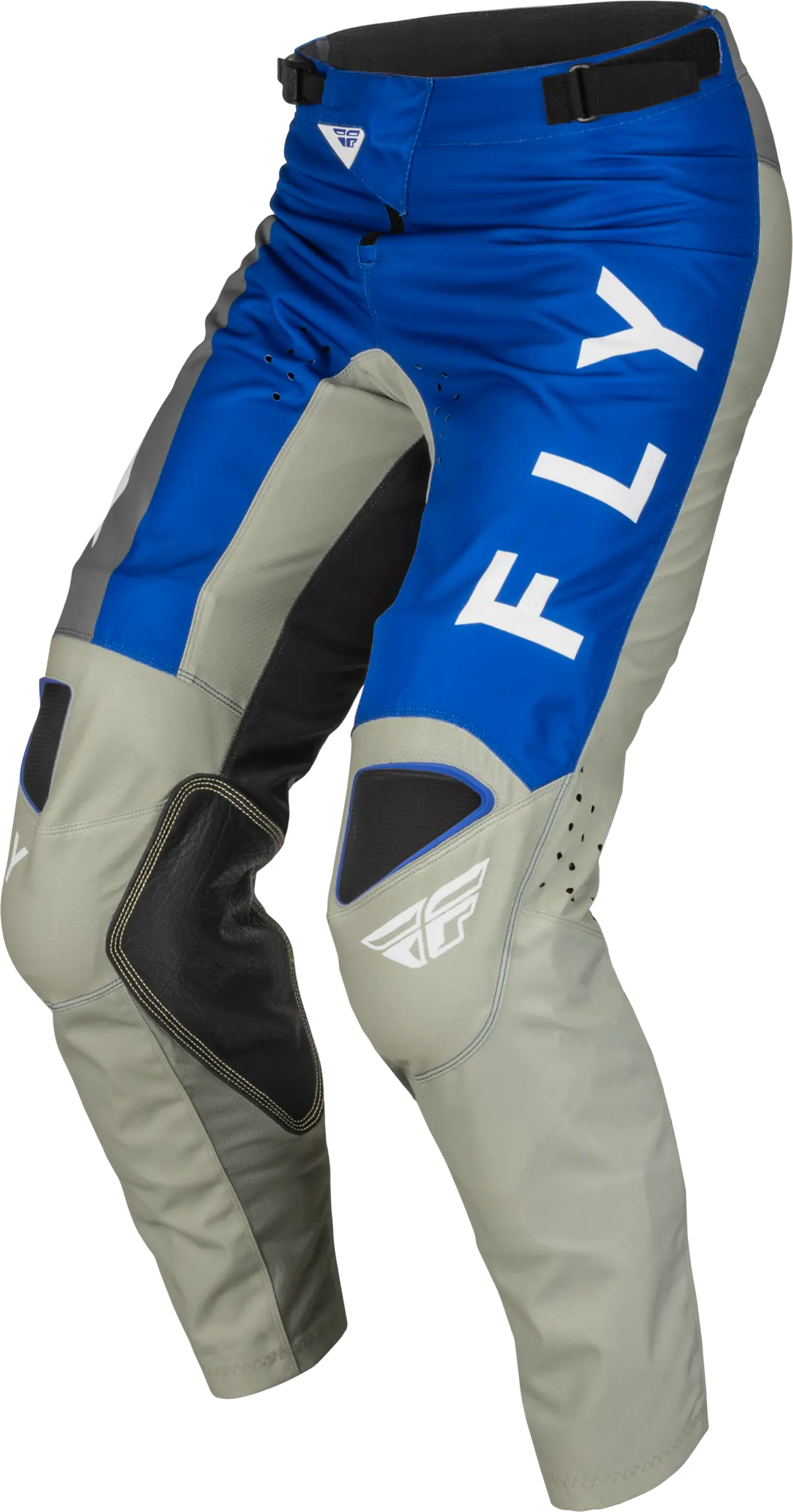 2023 Fly Racing Adult Kinetic Jet Blue/Grey/White Gear Combo 4