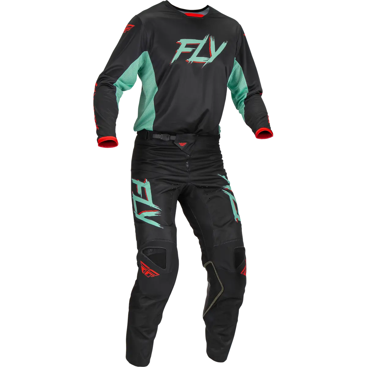 2023 Fly Racing Adult Kinetic Se Rave Gear Combo 1