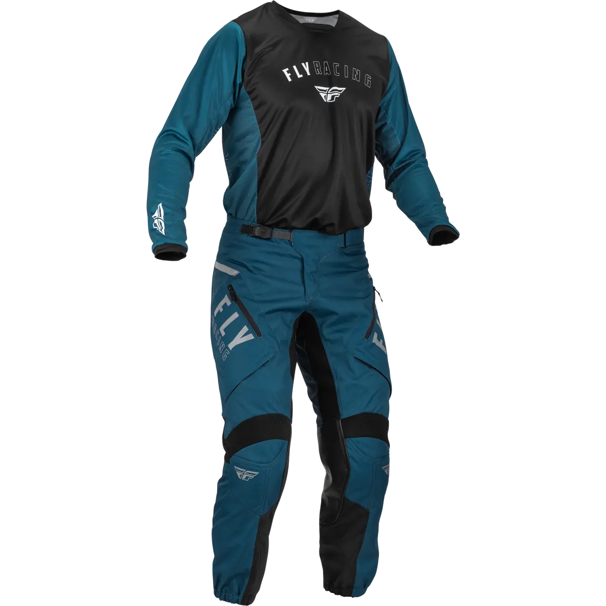 2025 Fly Racing Adult Patrol Xc Blue/Blackgear Combo (In The Boot) 1