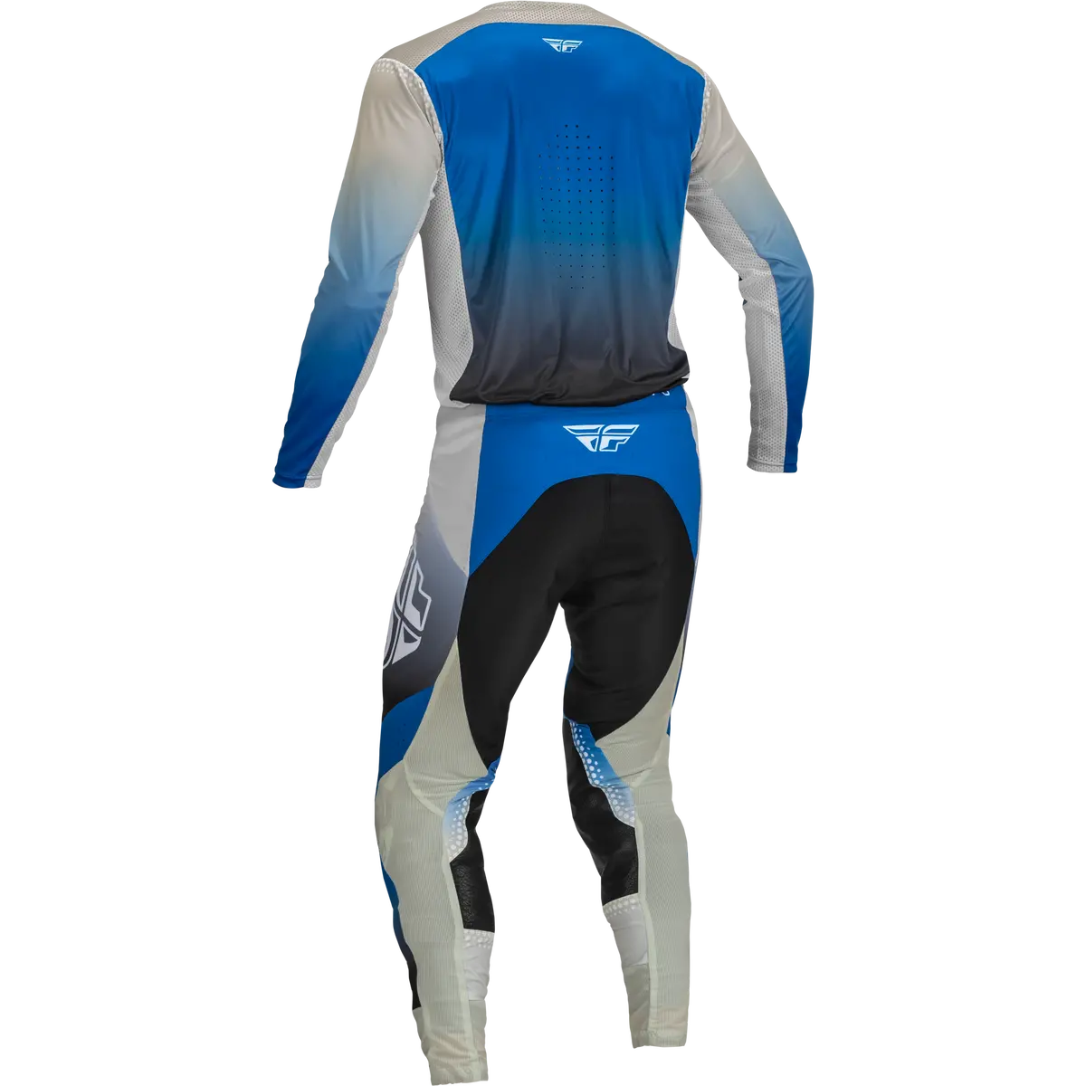 2023 Fly Racing Adult Lite Blue/Grey/Black Gear Combo 2