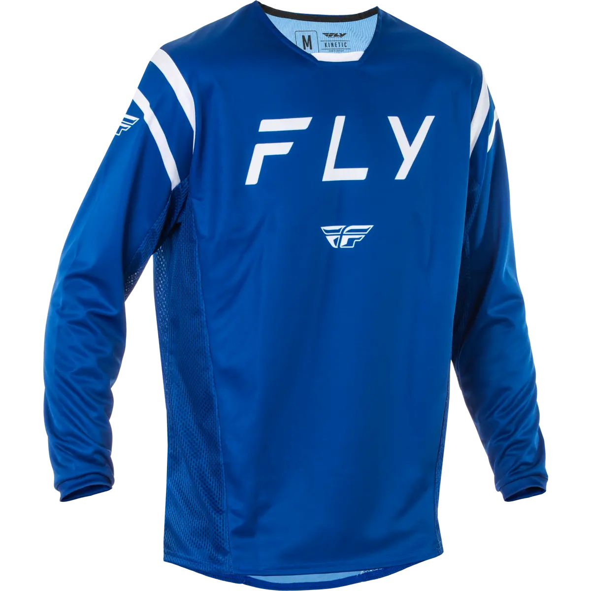 2025 Fly Racing Adult Kinetic Center Navy/White Gear Combo 3