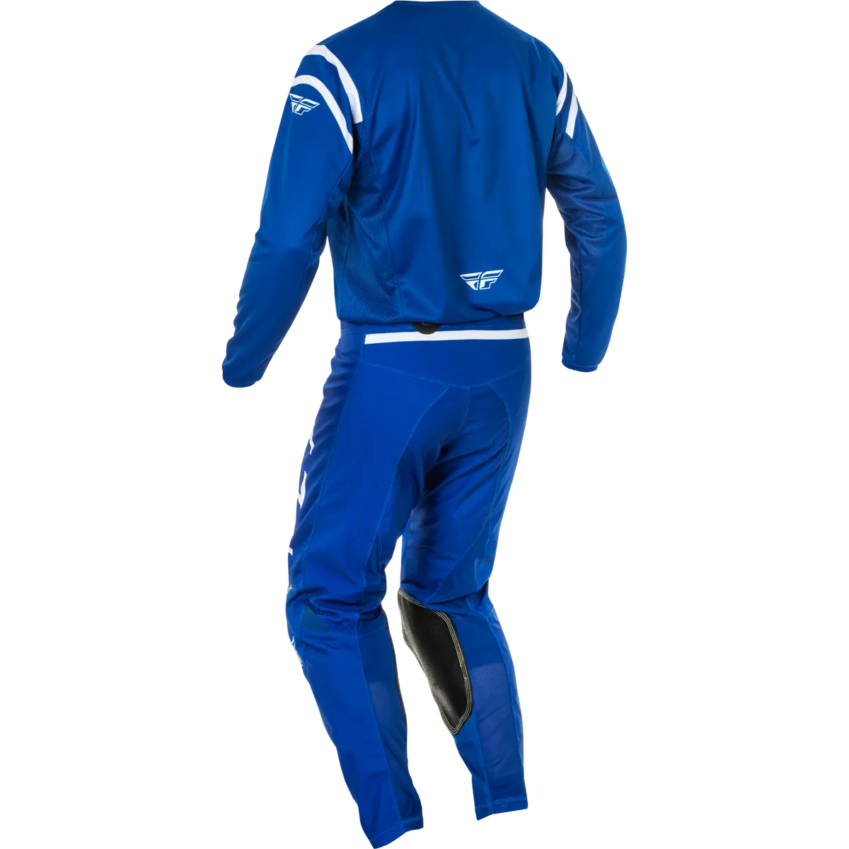 2025 Fly Racing Adult Kinetic Center Navy/White Gear Combo 2