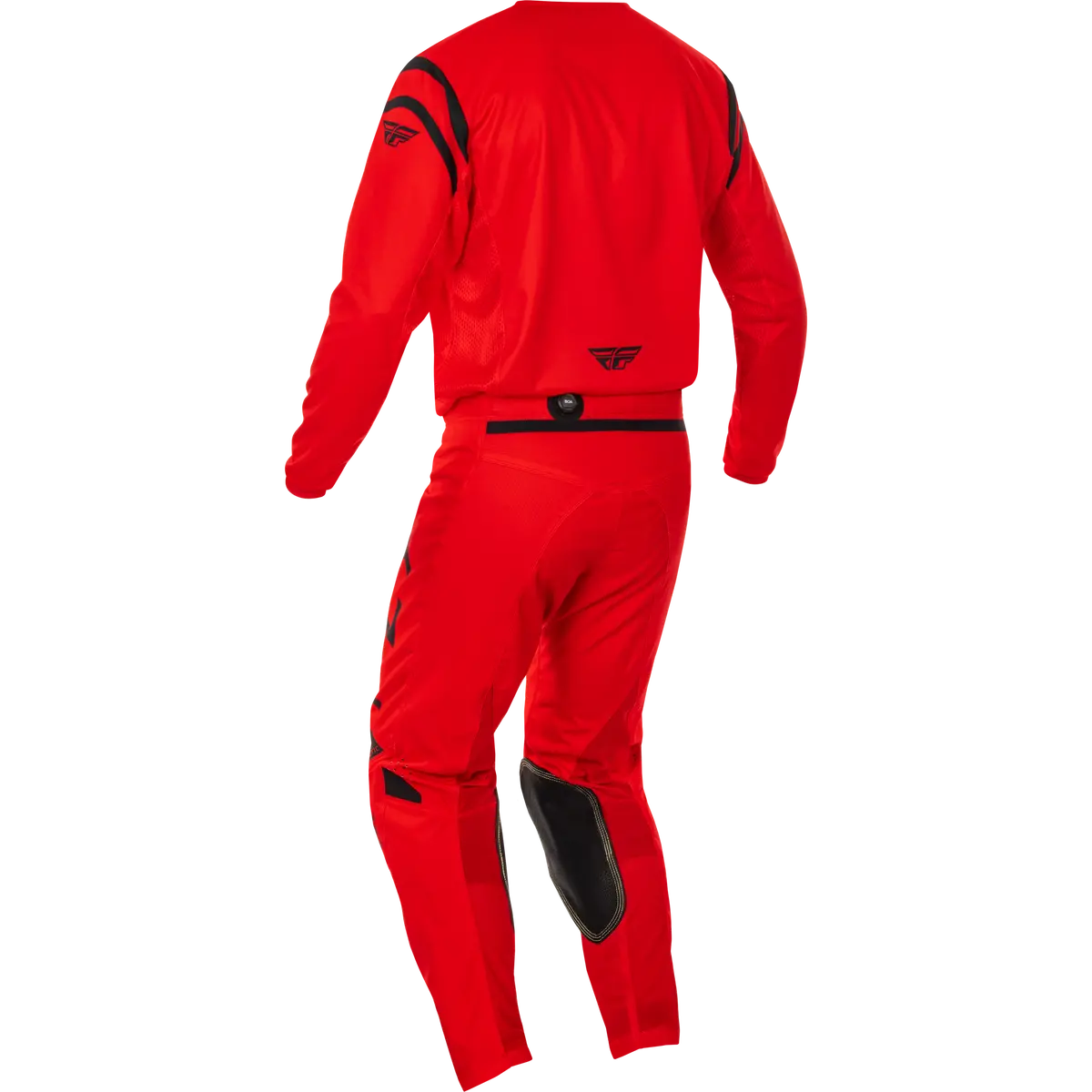 2025 Fly Racing Adult Kinetic Center Red/Black Gear Combo 2