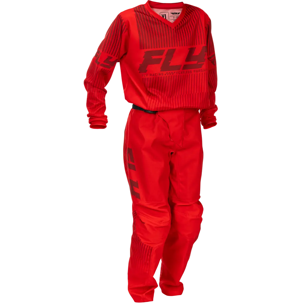 2026 Fly Racing Youth F-16 Gear Combo - Red 1
