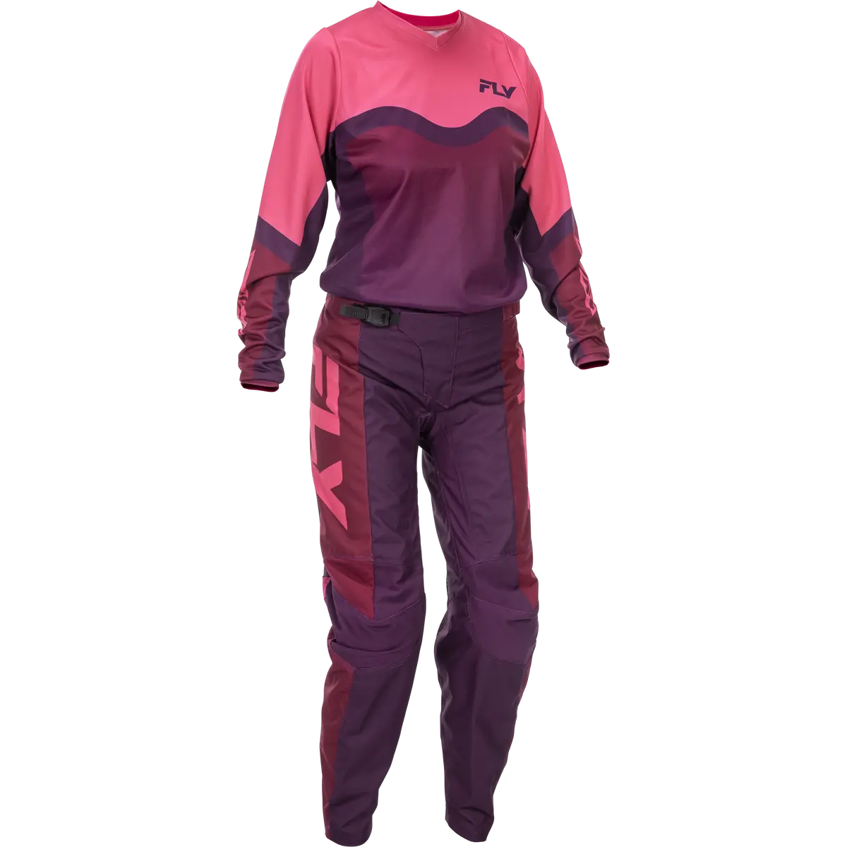 2026 Fly Racing Adult Women's F-16 Gear Combo - Pink/Muave 1