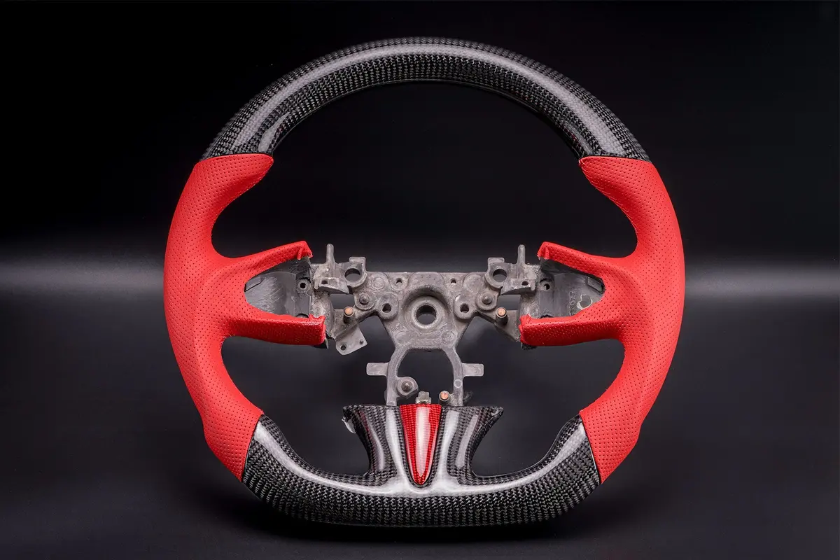 Steering Wheel - Infinity - Q50 (Red Leather) 1