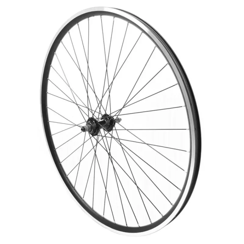 Rear 26" Qr Alloy Screw-On Wheel Black 1