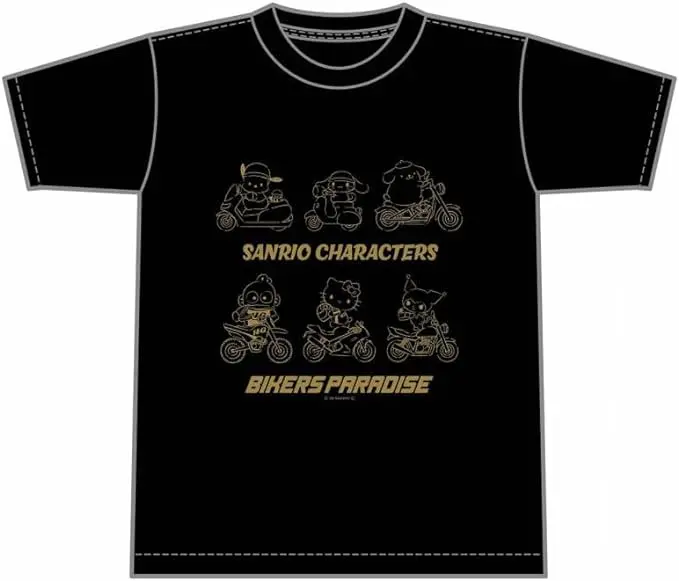 Bikers Paradise X Sanrio T-Shirt Black 1