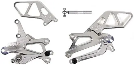 Over Racing Back Step 4 Position Rear Set For Yamaha R25/Mt-25 Silver (51-35-01) 1