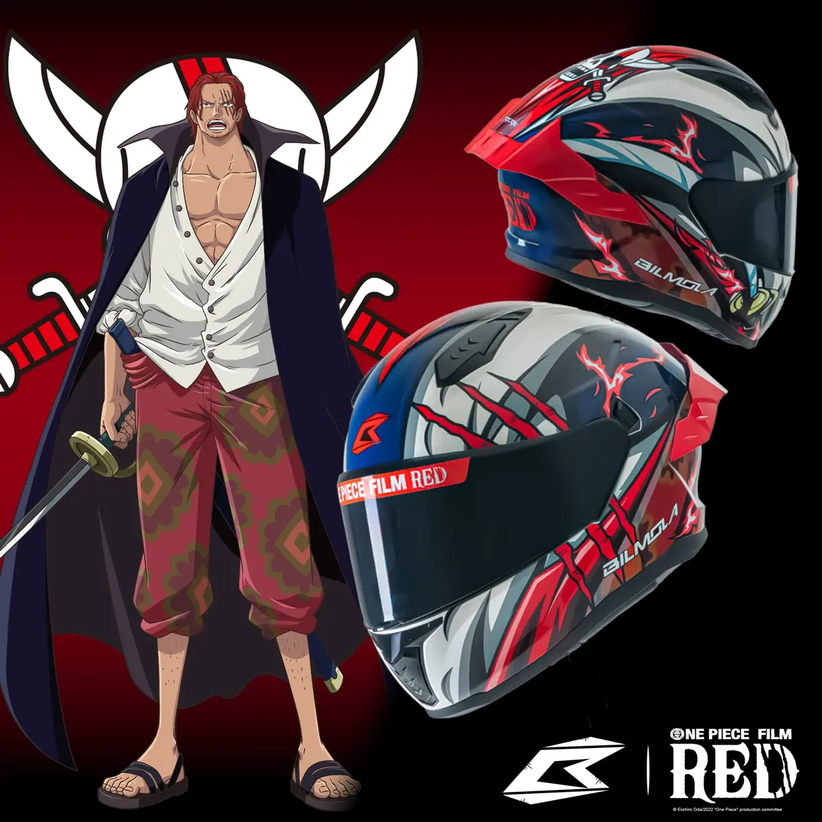 Bilmola Nex R One Piece Shanks Full Face Helmet [預計5月1日到貨] 1