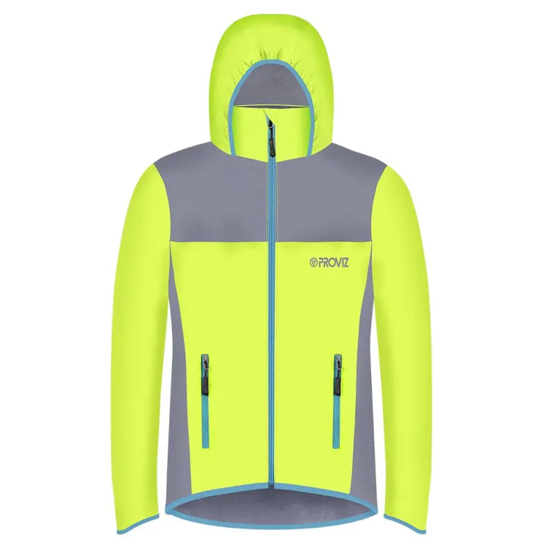 Proviz Nightrider Kids Fleece-Line Jacket Yellow 1