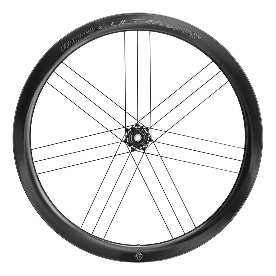Campagnolo Bora Ultra Wto 45 C23 Disc Brake Black Chrome 1