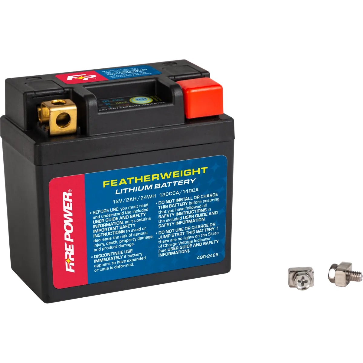 Fire Power Featherweight Lithium Battery Mpn# Hj04l-Fp-B Fp# 490-2426 1