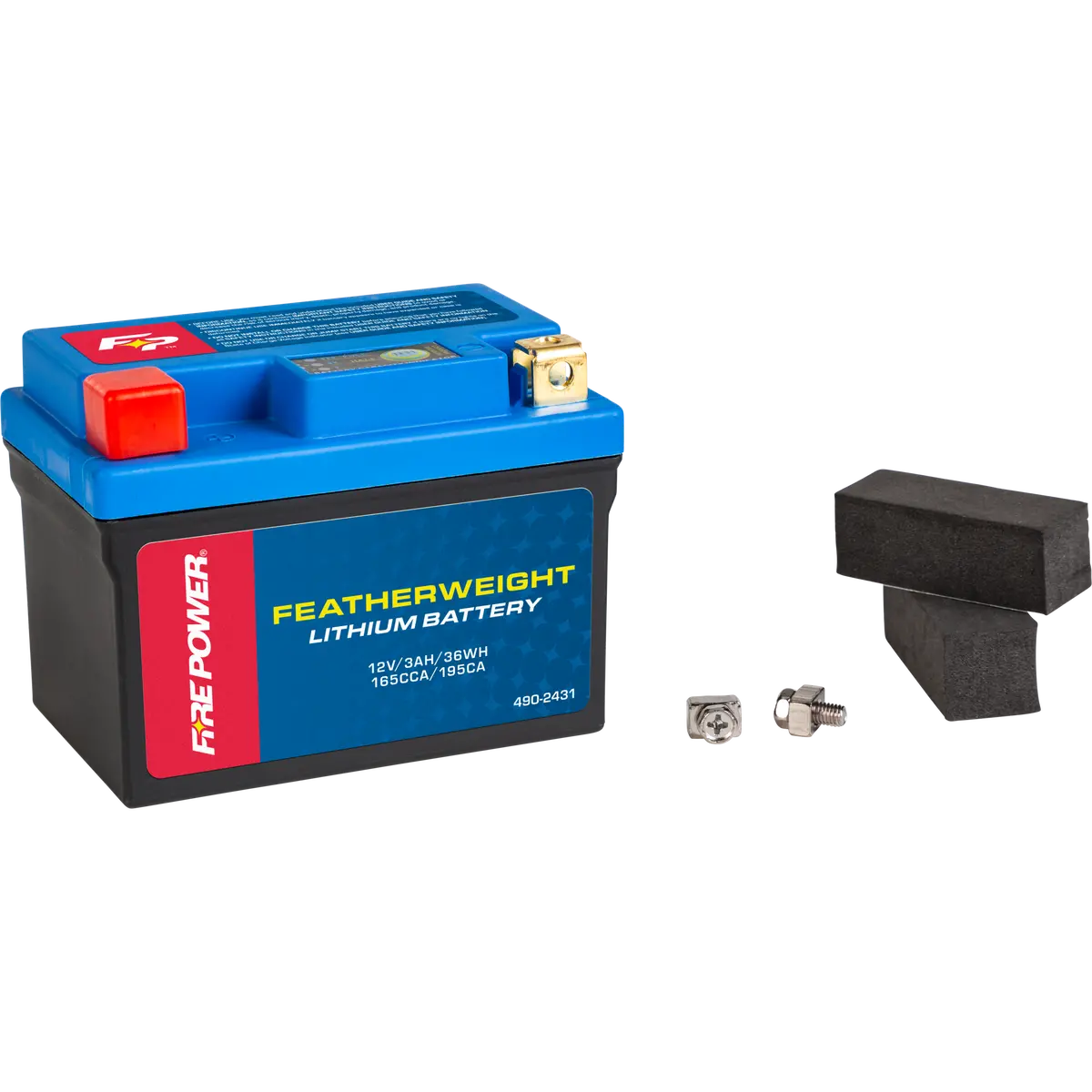 Fire Power Featherweight Lithium Battery Mpn# Lfp02-B Fp# 490-2431 1