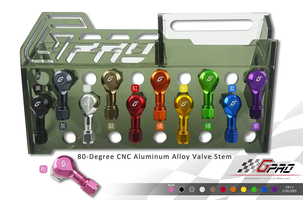 G Pro Aluminum Cnc Air Valve L-Type [Pair] 1