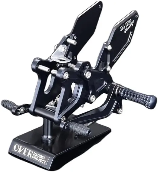 Over Racing Back Step 4 Position Black Zx-25R 20~ (51-86-01B) 1