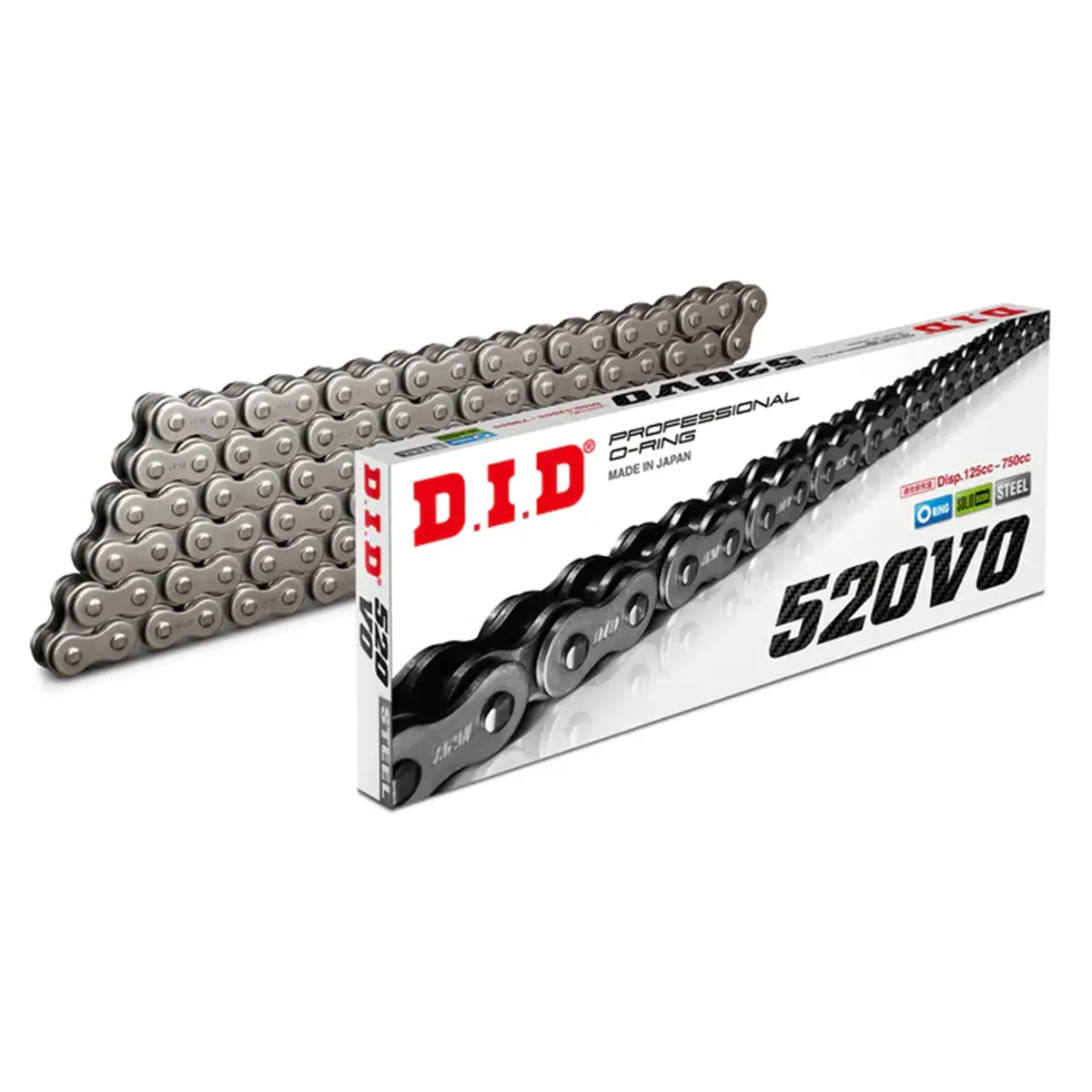D.I.D 520Vo O-Ring Natural Chain 1