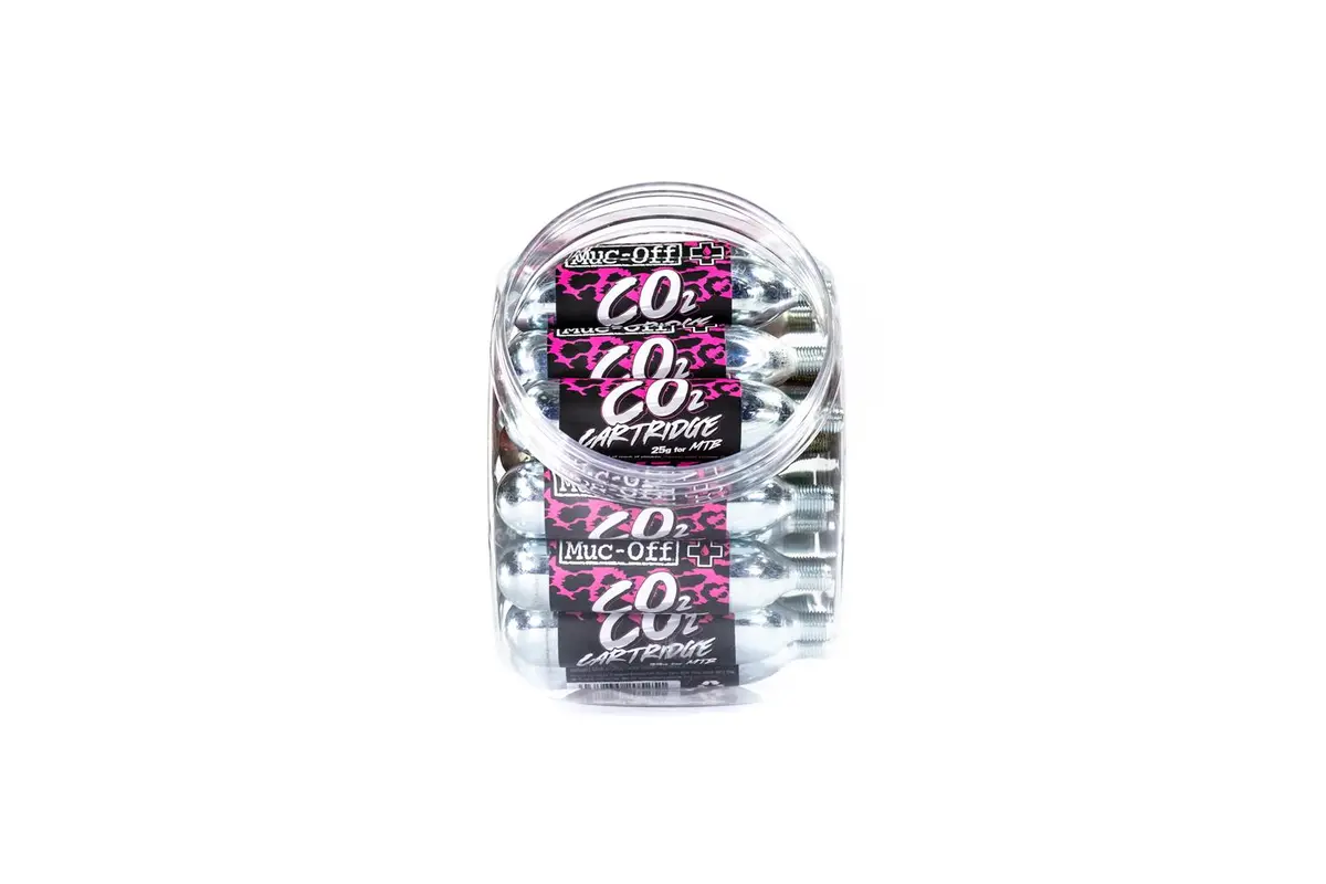 Muc-Off - Countertop 25G Co2 Cartridge Jar 1