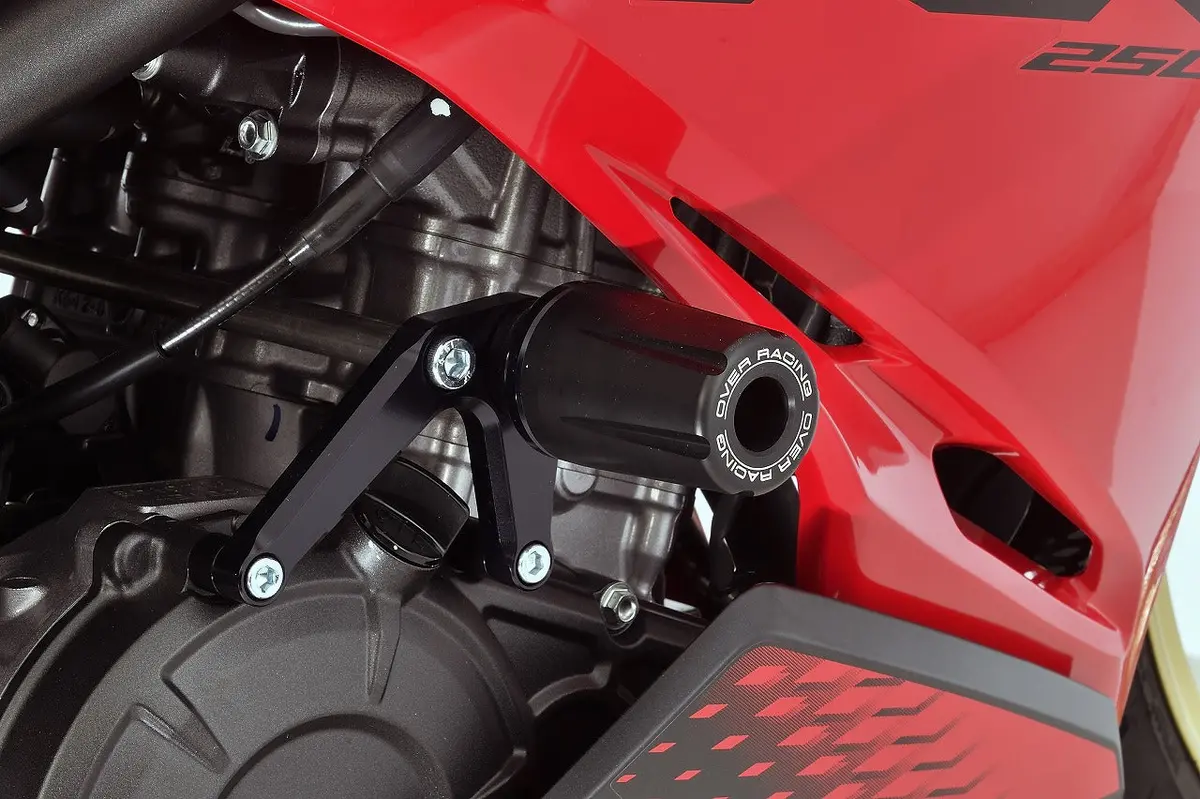 Over Racing Racing Slider Black For Cbr250rr 17- [59-02-01B] 1