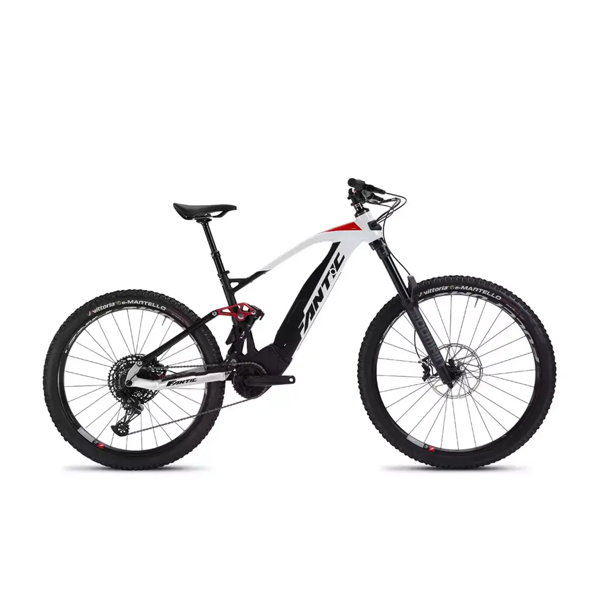 Fantic Xmf 1.7 White/Red E-Bike 1