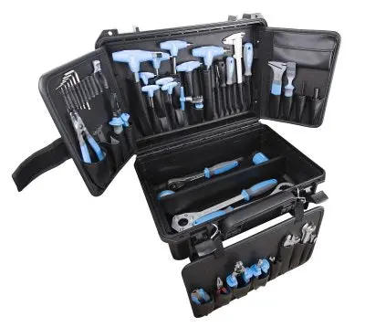 Unior Pro Bike Tool Set In Tool Case 1